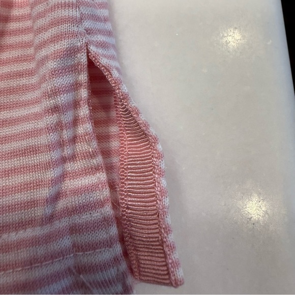 Ralph Lauren Sport Women’s Sleeveless Polo Shirt Pink & White NWOT Sz L - Picture 7 of 11